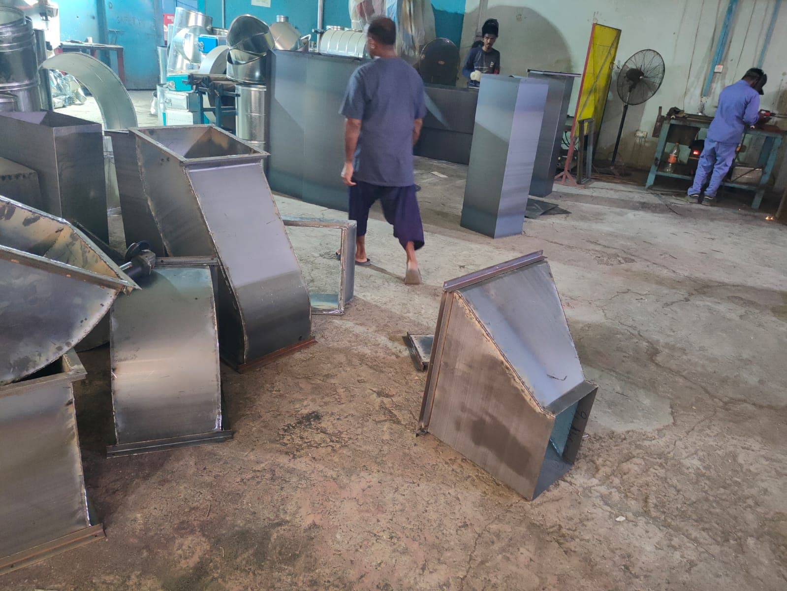 In-house fabrication team