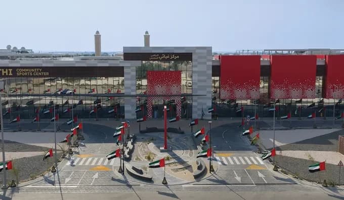 Ghaiyathi Sports Center – HVAC project in Al Gharbia, Abu Dhabi